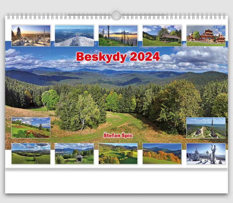 Kalendáře Beskydy 2024