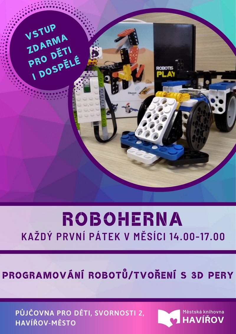 Pozvání na akci - Roboherna