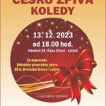 Pozvánka na akci - Česko zpívá koledy