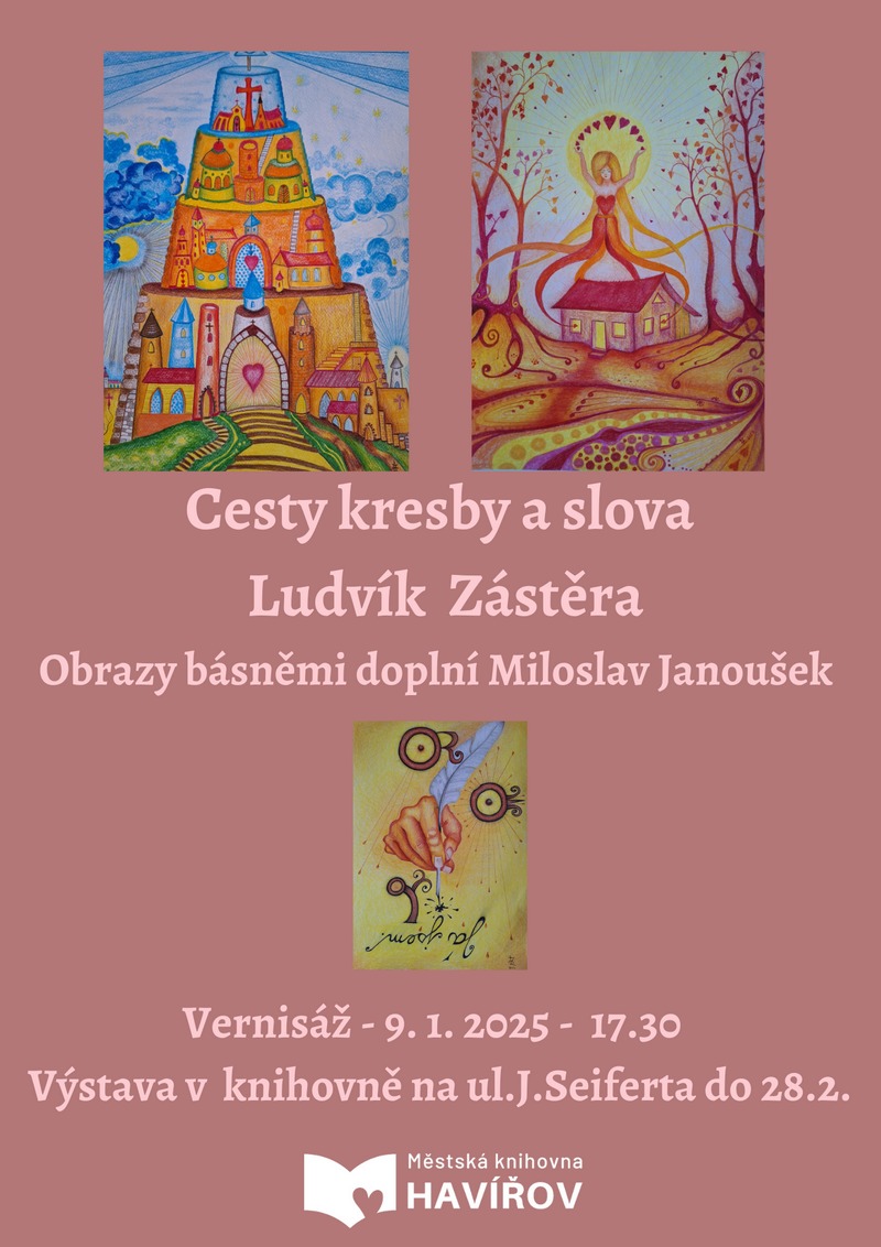 Pozvání na akci - Cesty kresby a slova