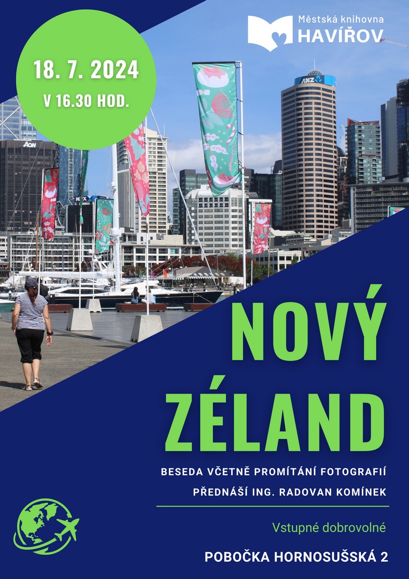 Pozvání na akci - Nový Zéland