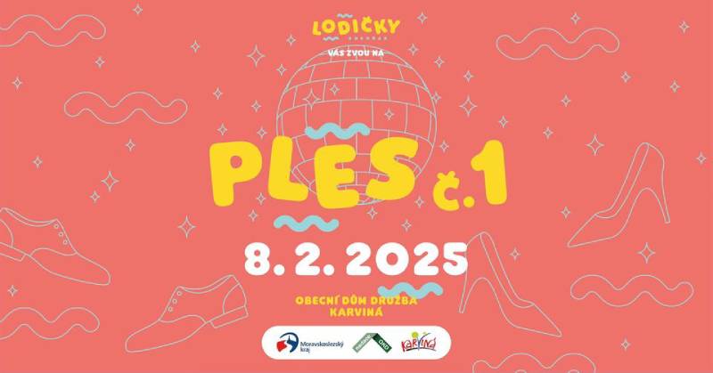 Pozvání na akci - Ples lodičky dokořán 2025 č.1