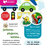 Pozvání na akci - Bookstart: Jedeme,plujeme,letíme