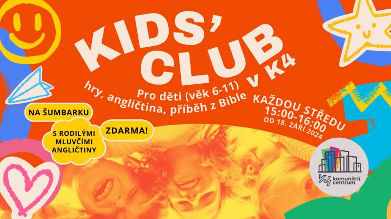 Pozvání na akci - Kids klubV K4