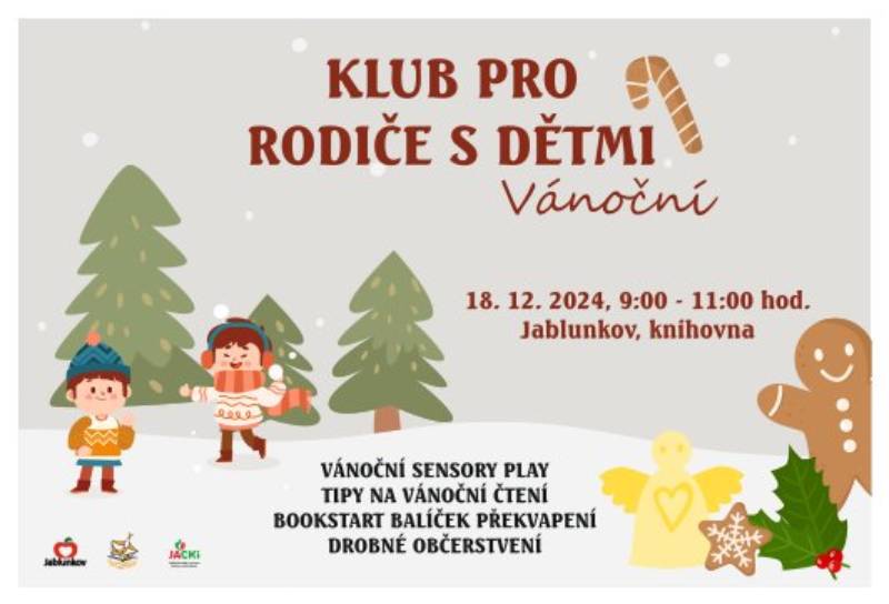 Pozvání na akci - Klub pro rodiče s dětmi