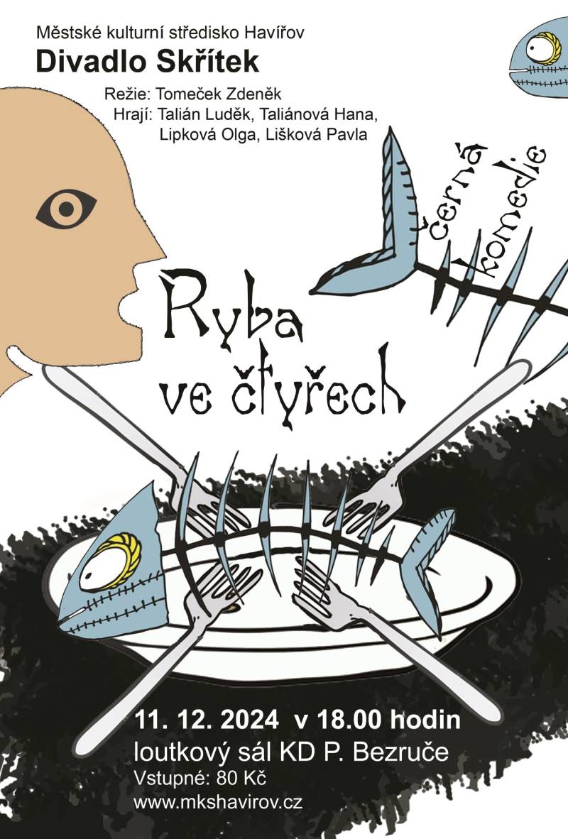 Pozvání na akci - Ryba ve čtyřech