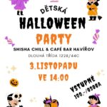 Pozvání na akci - Dětská halloween party