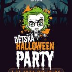 Pozvání na akci - Dětská halloweenská párty