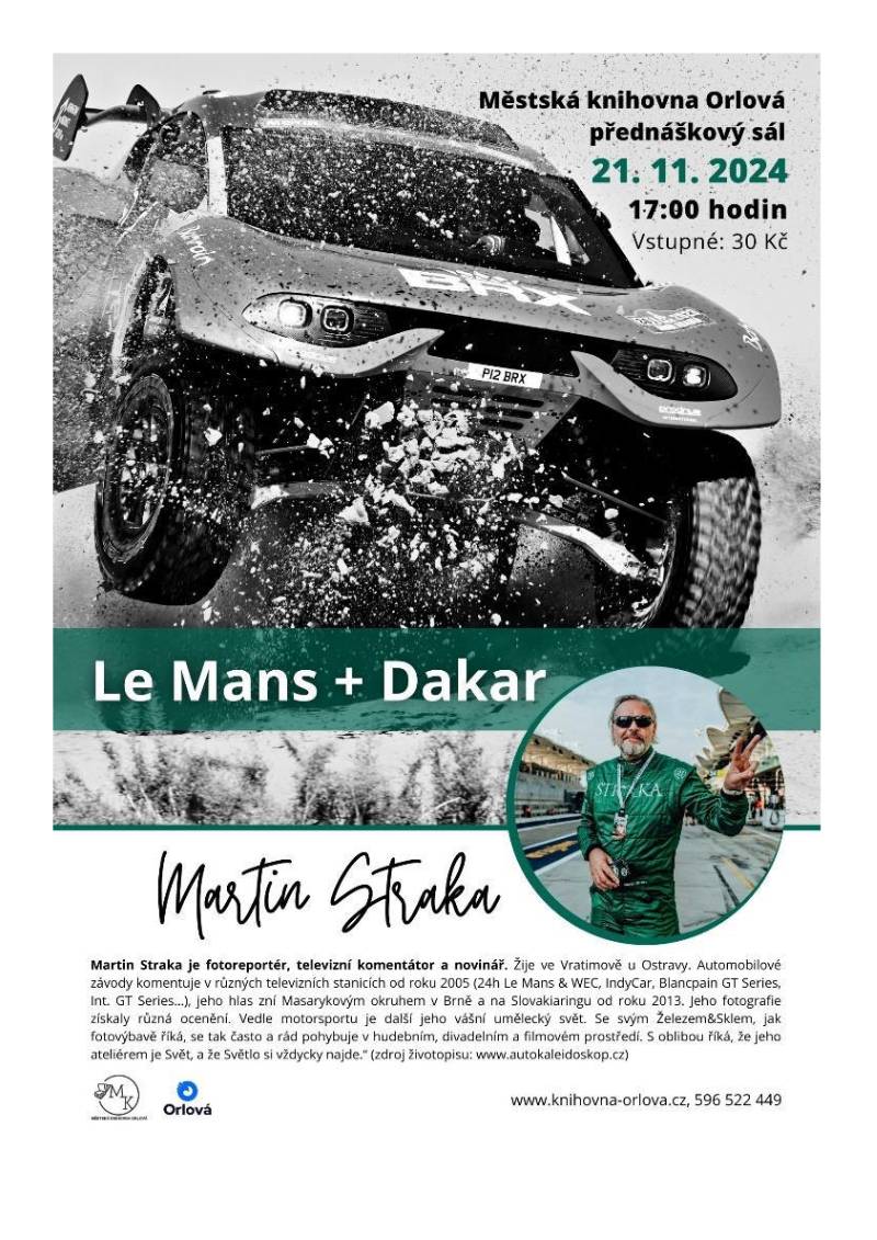 Pozvání na akci - Le Mans + Dakar