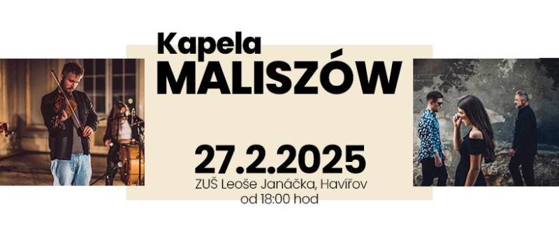 Pozvání na akci - Kapela Maliszów