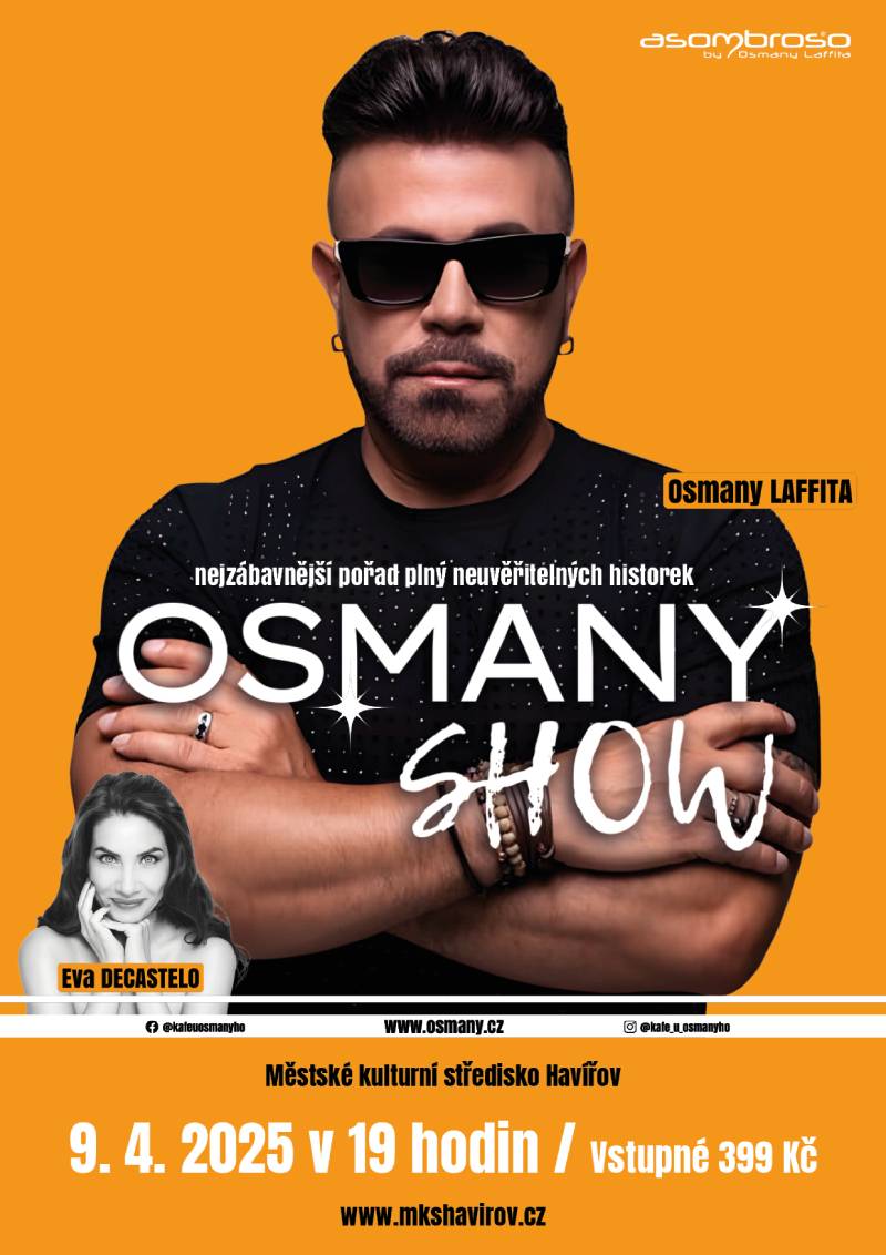 Pozvání na akci - Osmany show