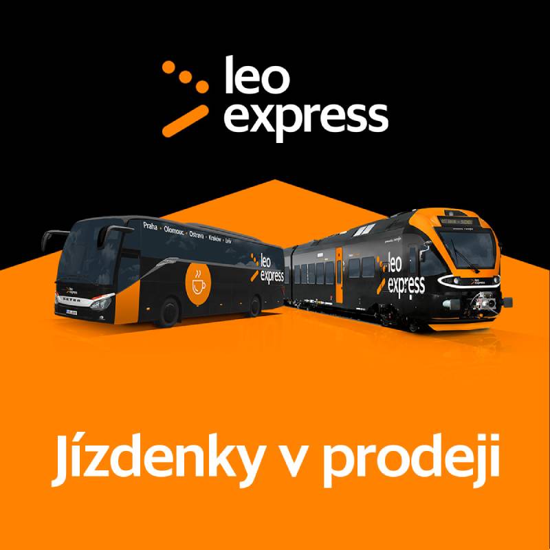 Prodej jízdenek Leo Express v informačním centru