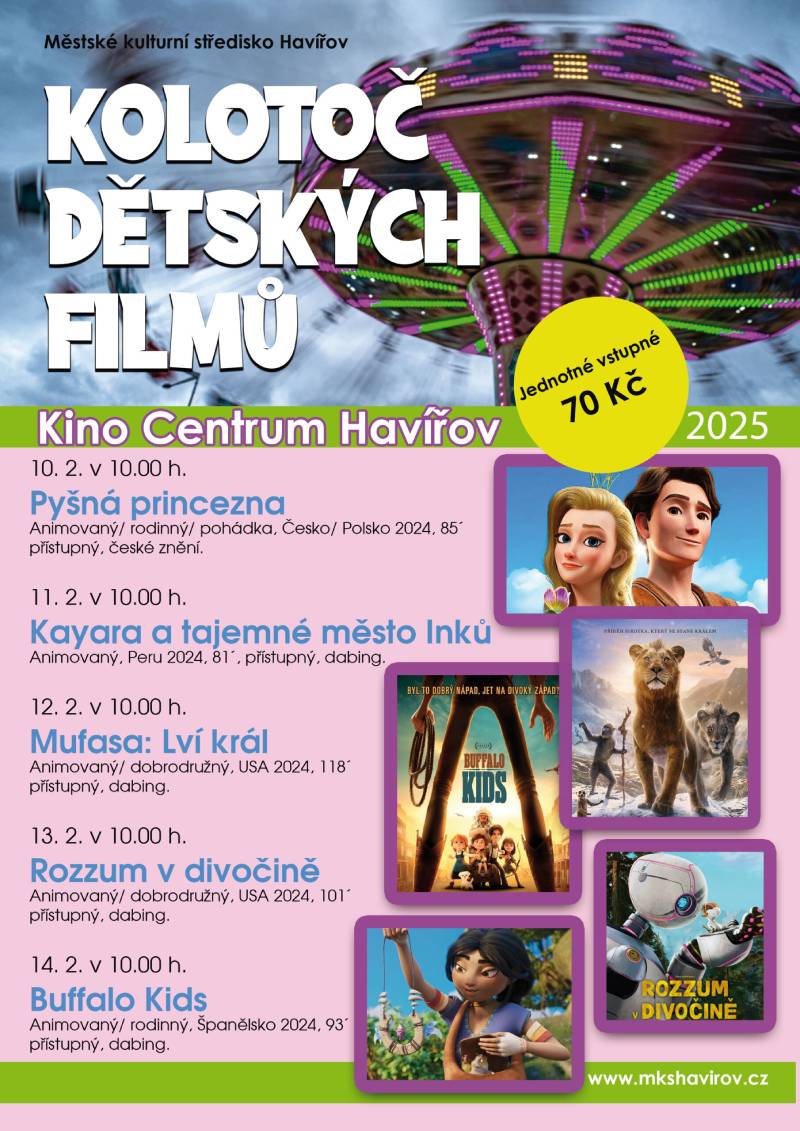 Pozvání na akci - Kolotoč dětských filmů