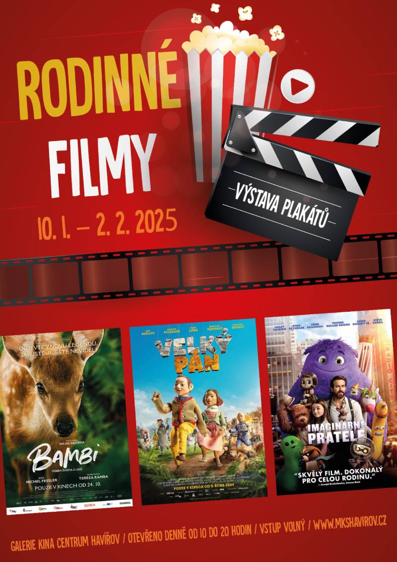 Pozvání na akci - Rodinné filmy