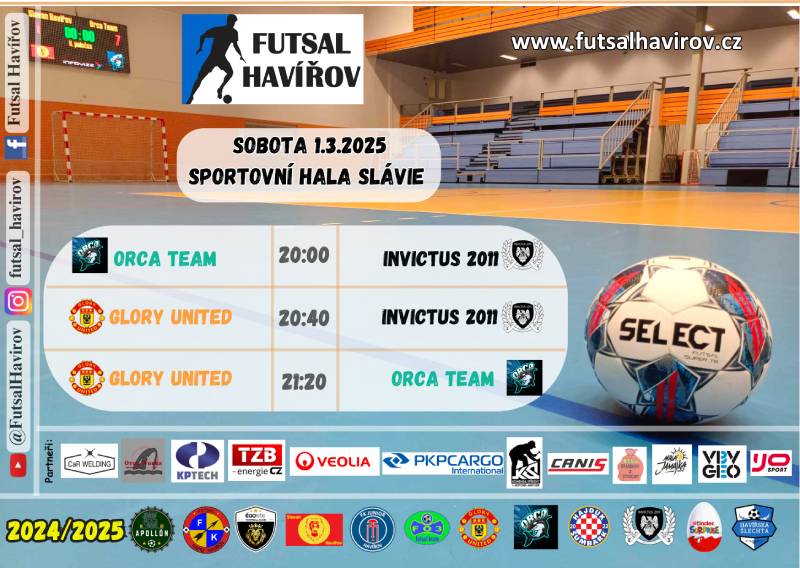 Pozvání na akci - Futsal Havířov