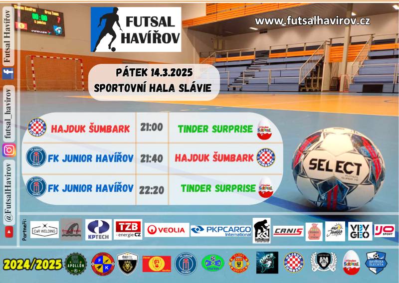 Pozvání na akci - Futsal Havířov