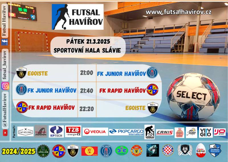 Pozvání na akci - Futsal Havířov