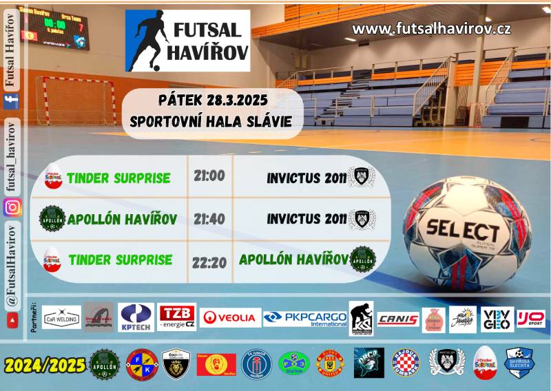 Pozvání na akci - Futsal Havířov