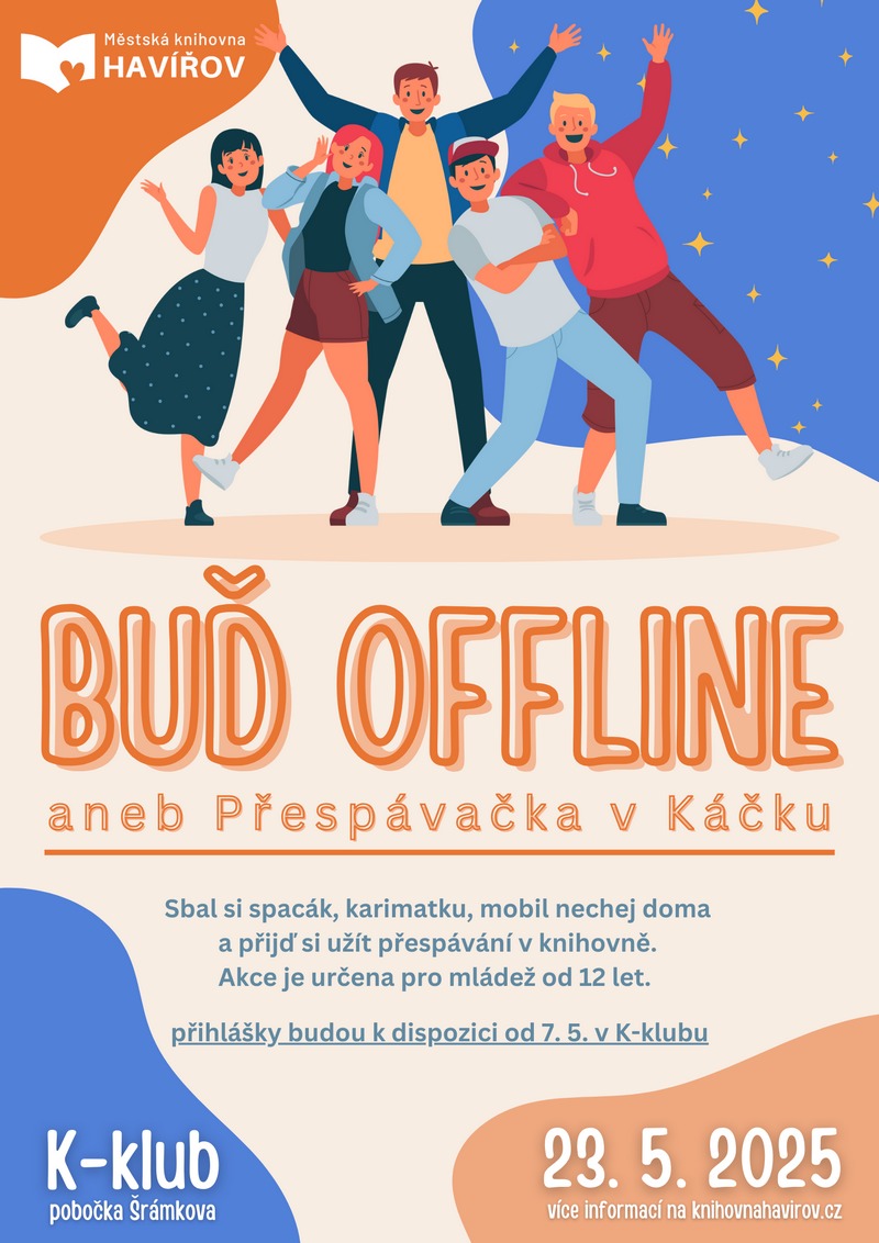 Pozvání na akci - Buď offline