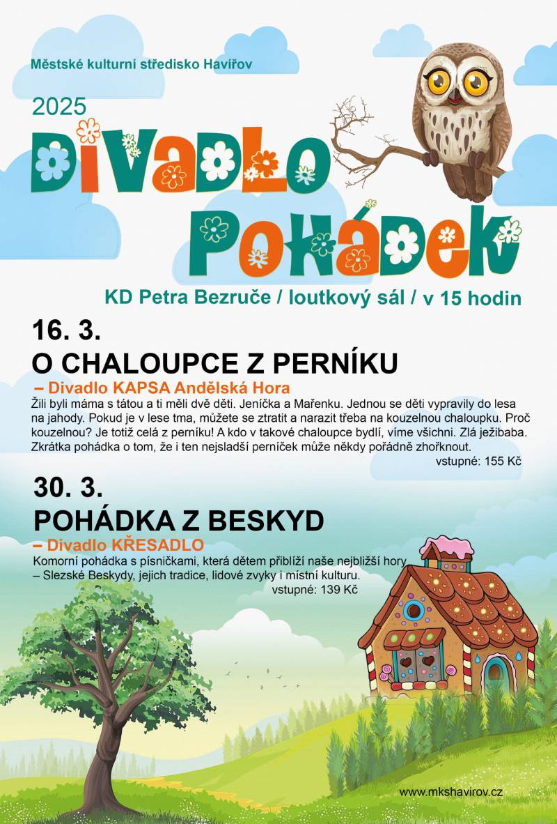 Pozvání na akci - Divadlo pohádek