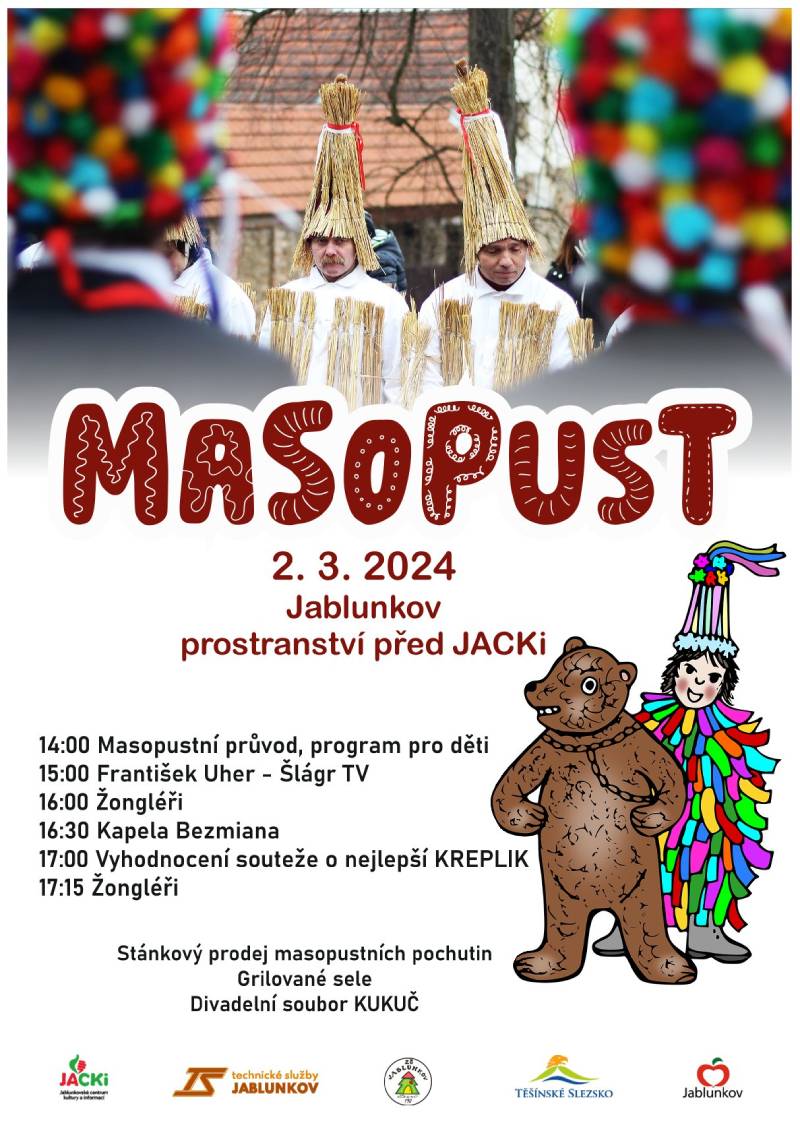 Pozvání na akci - Masopust