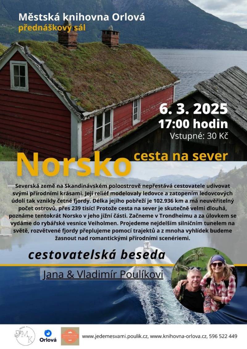 Pozvání na akci - Norsko - Cesta na sever