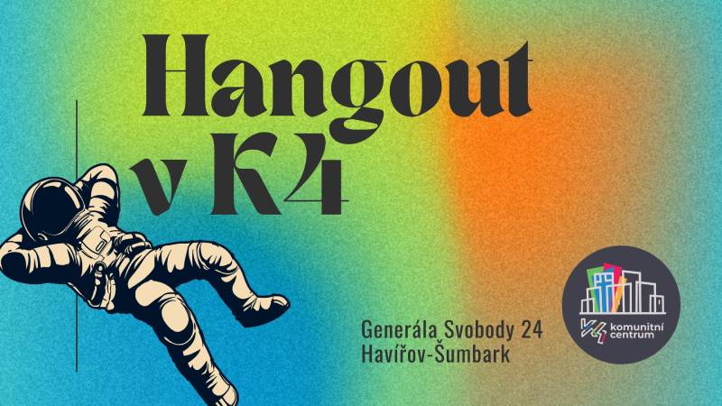 Pozvání na akci - Hangout v K4