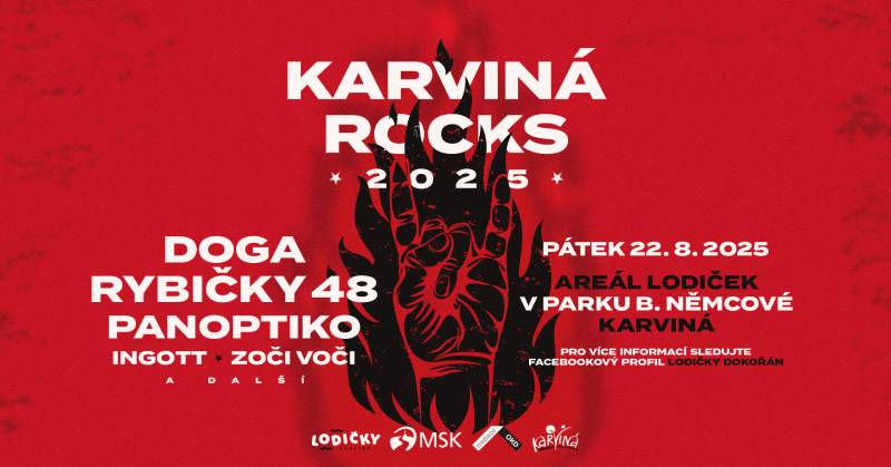 Pozvání na akci - Karviná Rocks 2025
