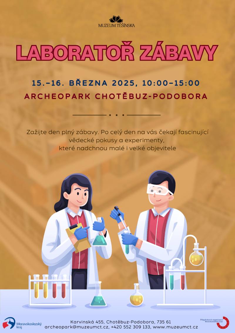Pozvání na akci - Laboratoř zábavy