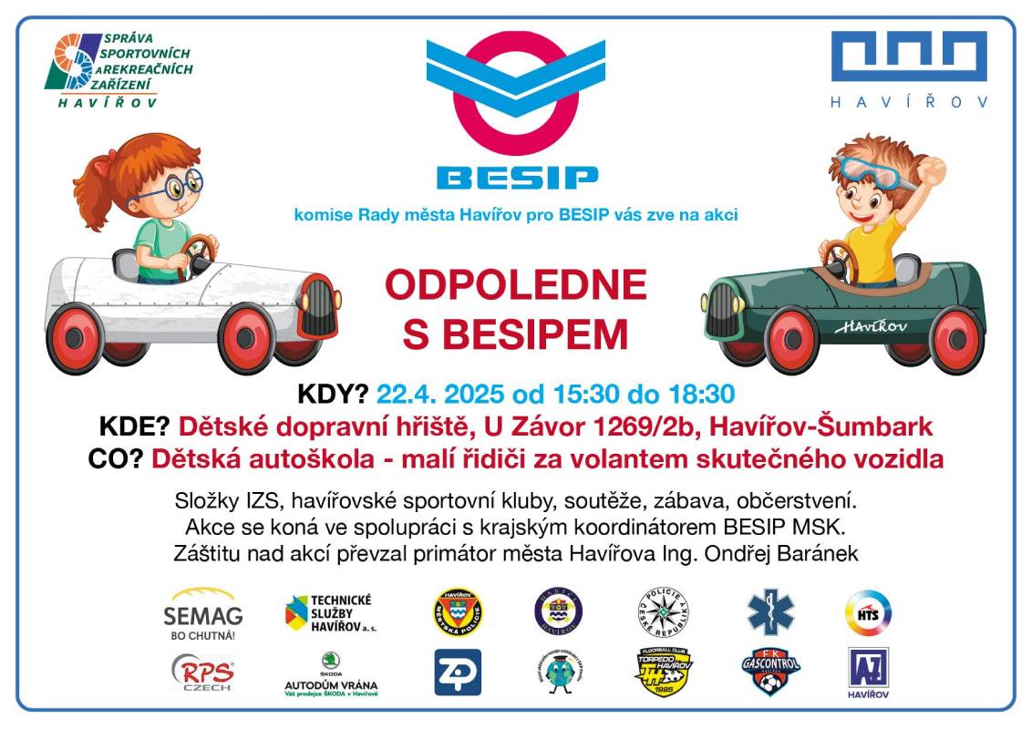 Pozvání na akci - Odpoledne s Besipem