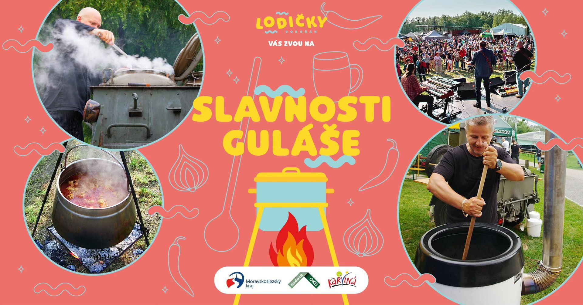 Pozvání na akci - Slavnosti guláše na Lodičkách