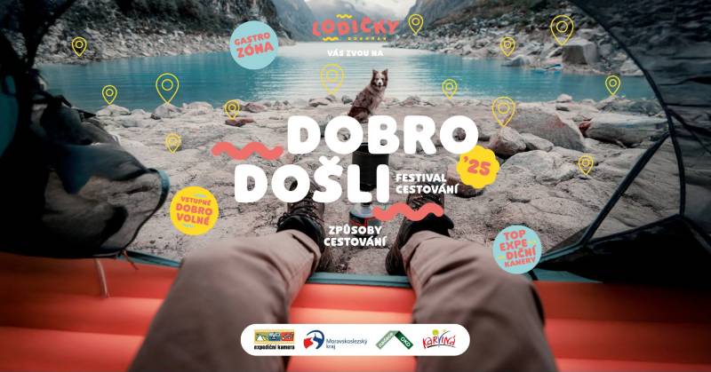 Pozvání na akci - Dobro došli - Festival cestování