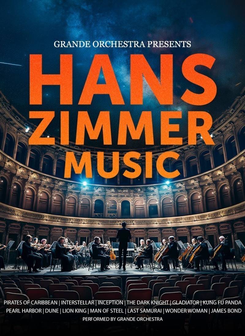 Pozvání na akci - Koncert filmové hudby Hanse Zimmera