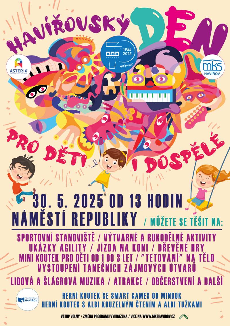 Pozvání na akci - Havířovský den pro děti i dospělé