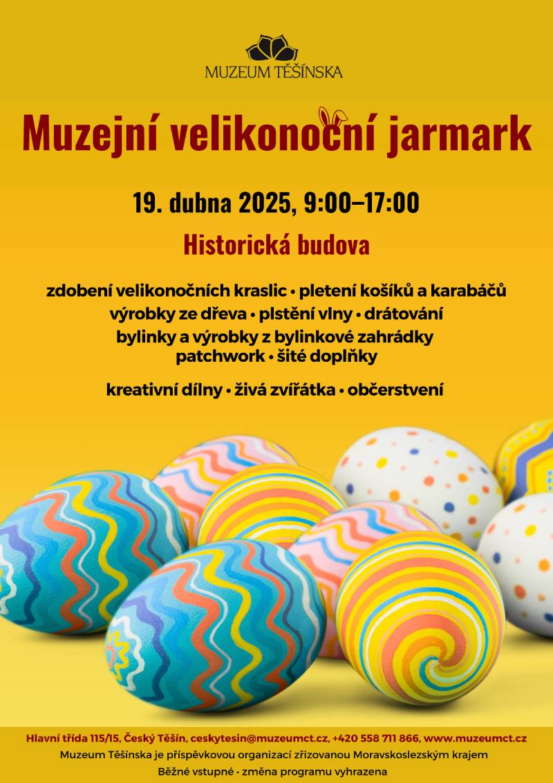 Pozvání na akci Muzejní velikonoční jarmark
