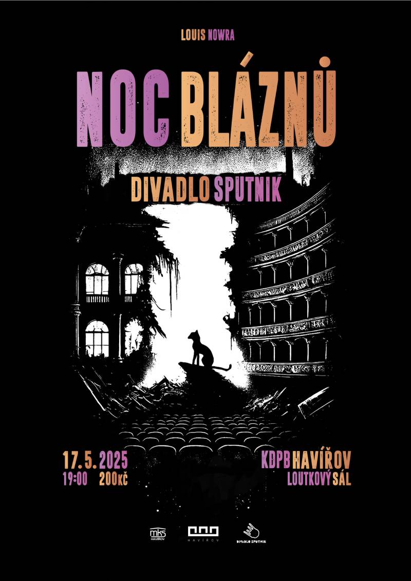 Pozvání na akci - Noc bláznů - Divadlo Sputnik