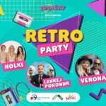 Pozvání na akci - Retro party na Lodičkách 2025