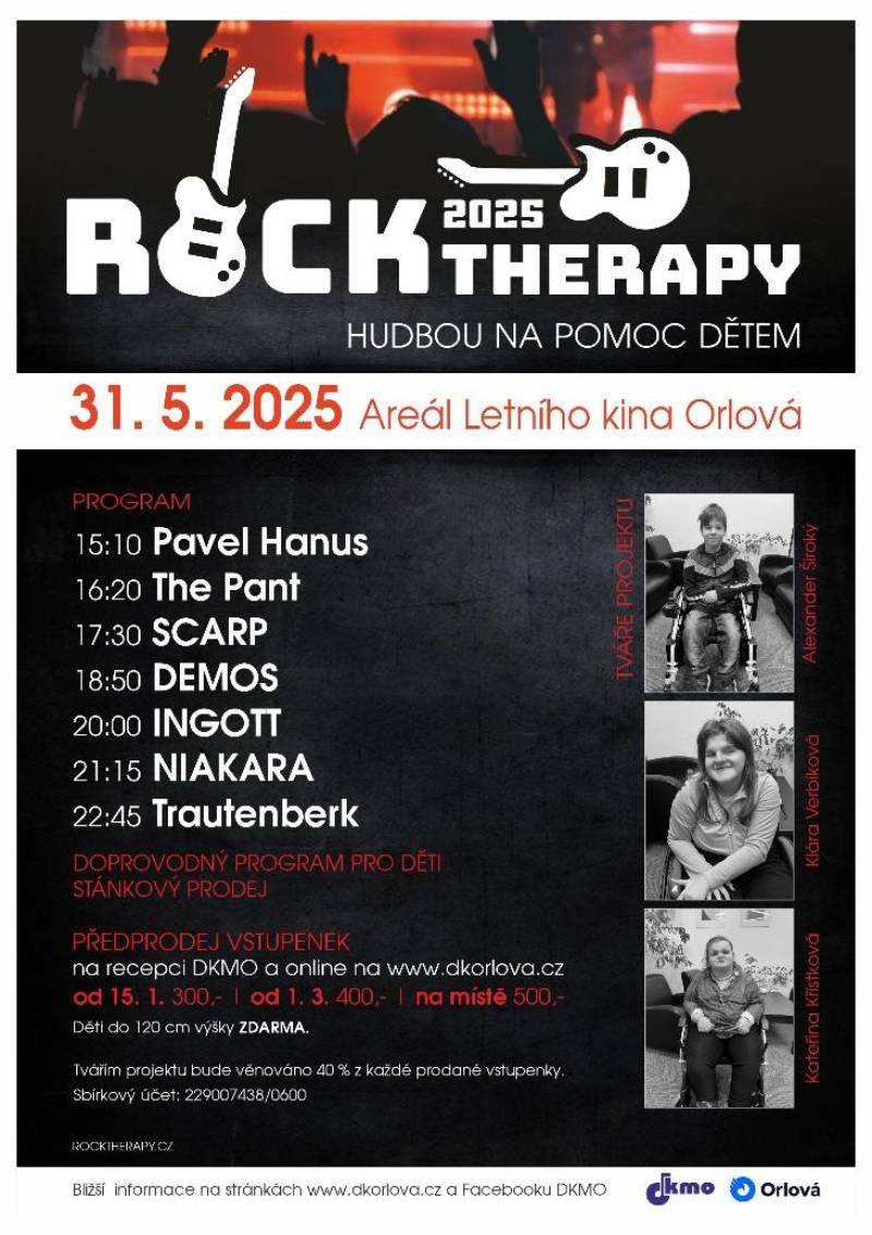 Pozvání na akci - Rock therapy