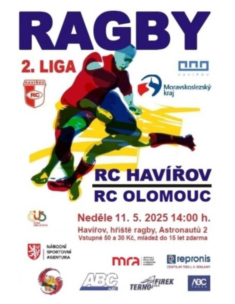 Pozvání na akci - Rugby