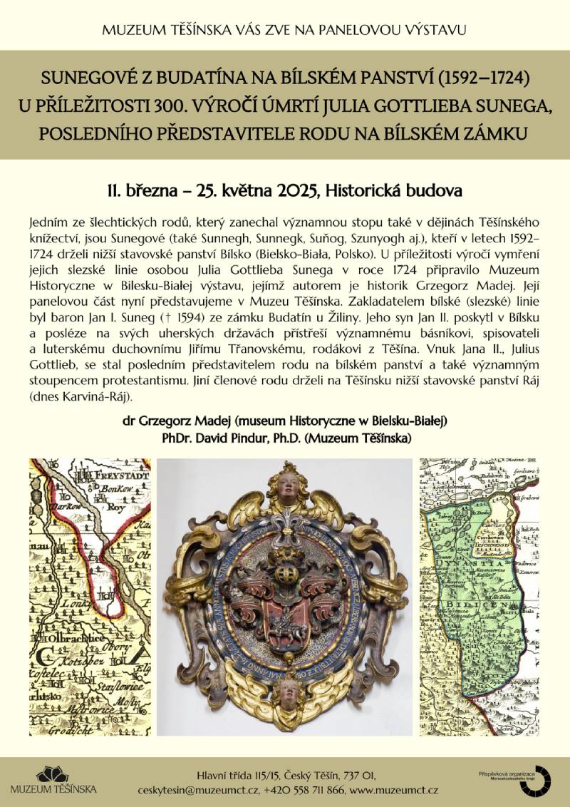 Pozvání na akci - Sunegové z Budatína na Bílském panství