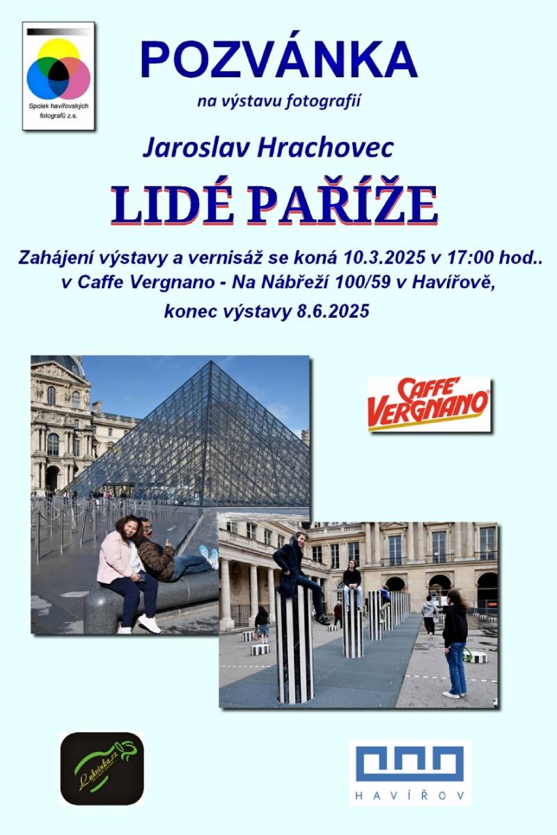 Pozvánka na akci - Lidé Paříže