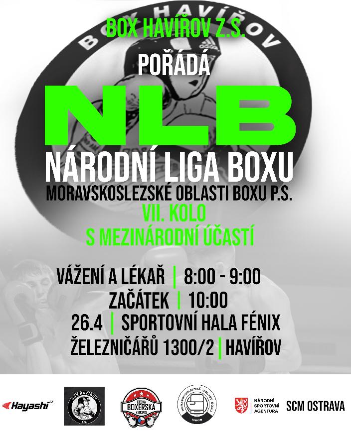 Pozvání na akci - Národní liga boxu