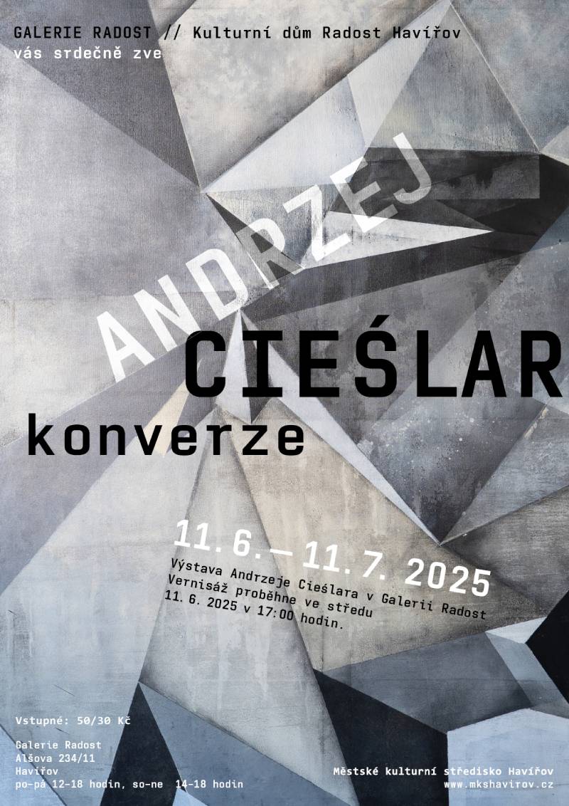 Pozvání na akci - Andrzej Cieślar – konverze