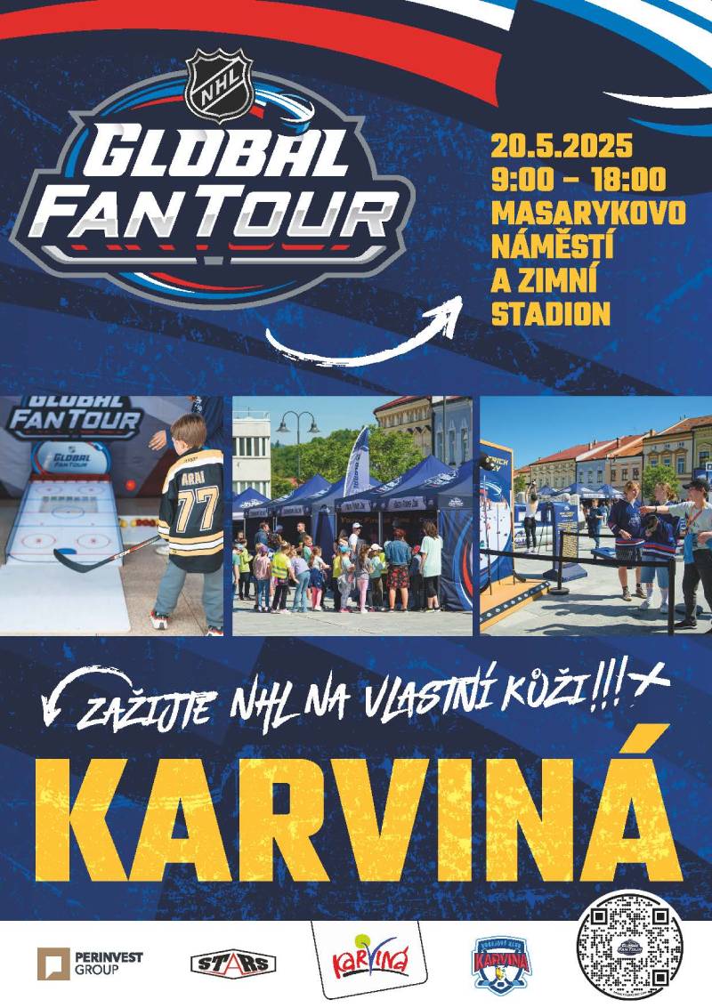 Pozvání na akci - NHL Global Fan Tour
