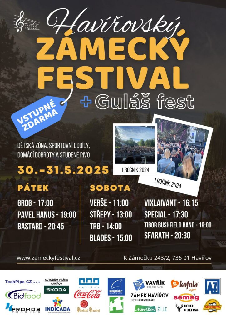 Pozvání na akci - Havířovský zámecký festival