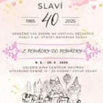 Pozvání na akci - VÝSTAVA DĚTSKÝCH PRACÍ MŠ MLÁDÍ – SLAVÍ 40 LET