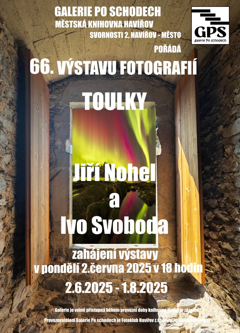 Pozvání na akci - Toulky
