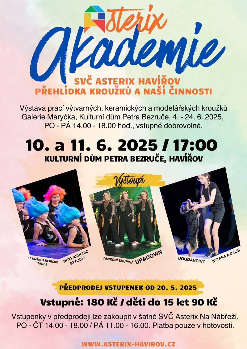 Pozvání na akci - Asterix - Akademie