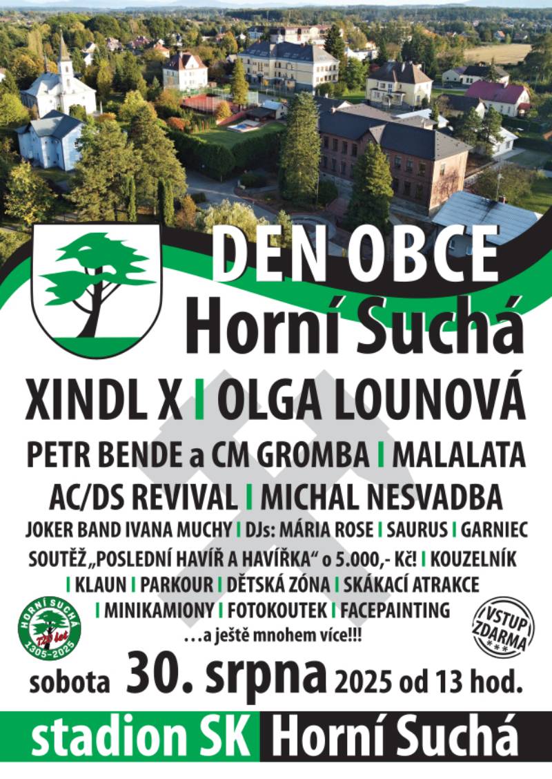 Pozvání na akci - Den obce Horní Suchá
