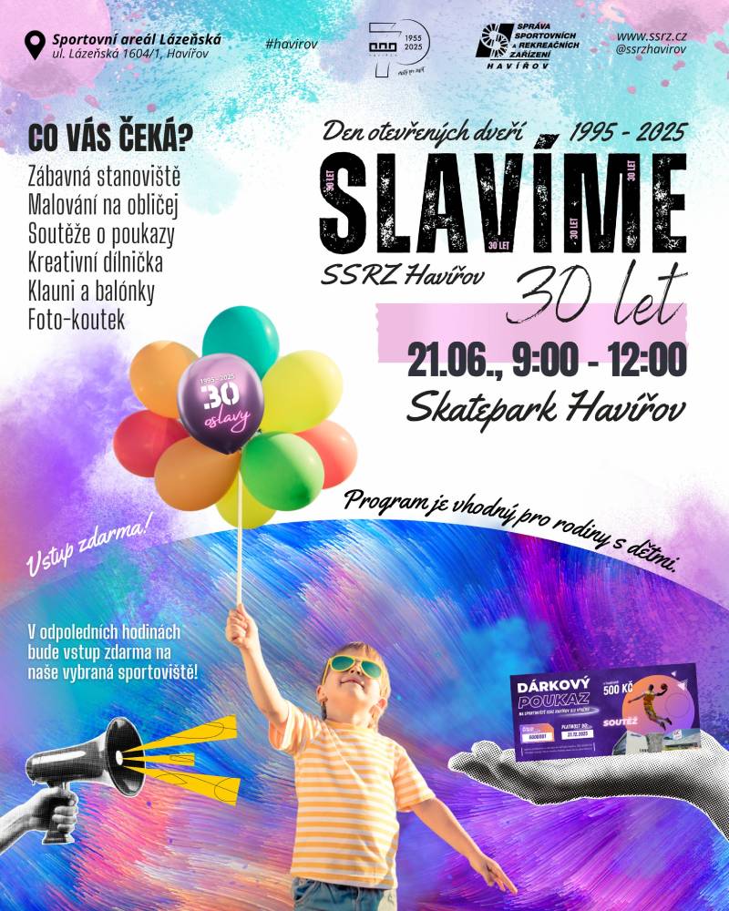 Pozvání na akci - Den otevřených dveří SSRZ Havířov